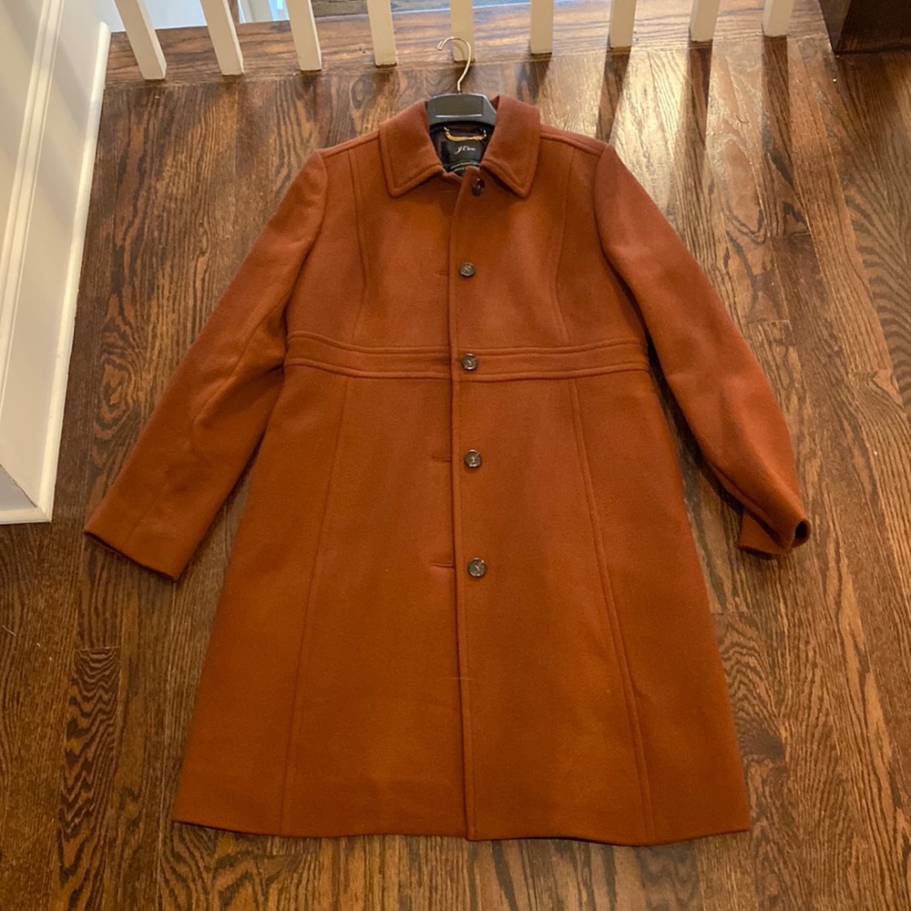 Classic lady day coat in Italian double-cloth wool with Thinsulate®